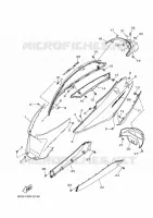 COUVERCLE LATERAL pour Yamaha D'ELIGHT 125 de 2021