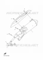 ECHAPPEMENT pour Yamaha D'ELIGHT 125 de 2021