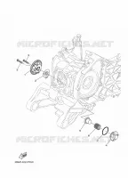 POMPE A HUILE pour Yamaha D'ELIGHT 125 de 2021