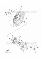 ROUE ARRIERE pour Yamaha D'ELIGHT 125 de 2021
