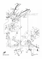 SUPPORT / REPOSE PIEDS pour Yamaha D'ELIGHT 125 de 2021