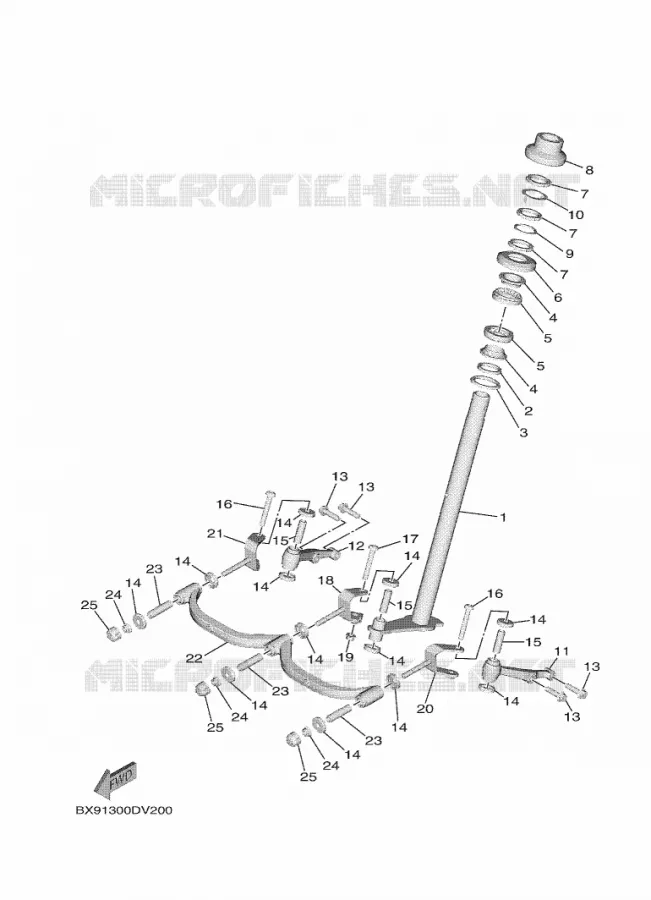DIRECTION 2 Yamaha SCOOTER 300 2021 TRICITY  MWD300