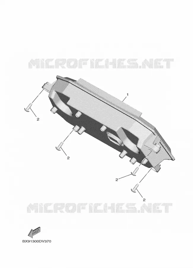 COMPTEUR  Yamaha SCOOTER 300 2021 TRICITY  MWD300
