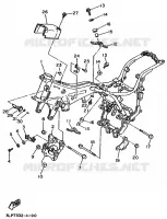 CADRE pour Yamaha XV1100 de 1994