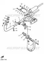 ECHAPPEMENT pour Yamaha XV1100 de 1994