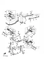 SUPPORT / REPOSE PIEDS pour Yamaha XV1100 de 1994