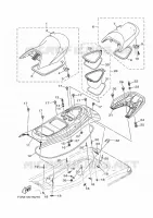 SELLE / SERRURE pour Yamaha VX DELUXE de 2021