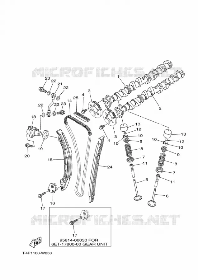 SOUPAPE Yamaha Waverunner 1800 2021 GP  GP1800A-W