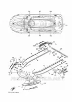 GUNWALE & MAT pour Yamaha VX LIMITED HO de 2021