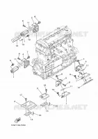 SUPPORT MOTEUR pour Yamaha VX CRUISER HO de 2021
