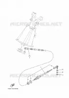 CABLE DE COMMANDE pour Yamaha VX-C de 2021
