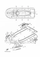 GUNWALE & MAT pour Yamaha VX-C de 2021