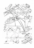 HULL & DECK pour Yamaha EXR de 2020