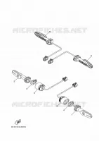 CLIGNOTANT pour Yamaha YZF 250 de 2022