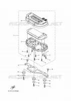 COMPTEUR  pour Yamaha YZF 250 de 2022