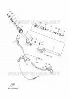 GUIDON ET CABLES pour Yamaha YZF 250 de 2022