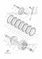 EMBRAYAGE DE DEMARREUR pour Yamaha TRACER 7 de 2022