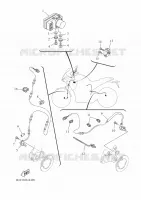 PARTIE ELECTRIQUE 3 pour Yamaha TRACER 7 de 2022