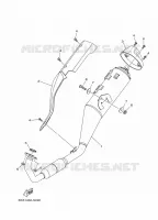 ECHAPPEMENT pour Yamaha YZF-R125 World GP 60th Anniversary de 2022