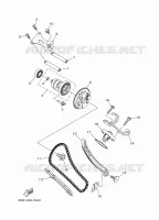 ARBRE A CAMES / CHAINE DE DISTRIBUTION pour Yamaha YZF-R125 de 2022