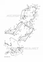COUVERCLE LATERAL pour Yamaha YZF-R125 de 2022