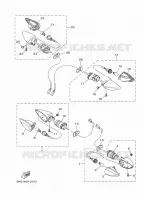 CLIGNOTANT pour Yamaha YZF-R125 de 2022