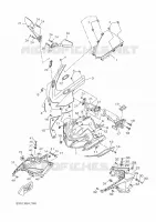 PARE BRISE pour Yamaha YZF-R125 de 2022