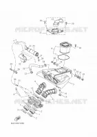 ADMISSION pour Yamaha TRACER 7 A2 35KW de 2022