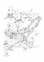 CADRE pour Yamaha TRACER 7 A2 35KW de 2022