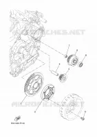 DEMARREUR pour Yamaha TRACER 7 A2 35KW de 2022