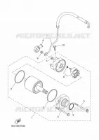 DEMARREUR pour Yamaha TRACER 7 A2 35KW de 2022