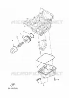 FILTRE A HUILE pour Yamaha TRACER 7 A2 35KW de 2022