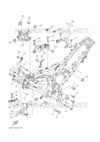 CADRE pour Yamaha TRACER 7 A2 35KW de 2022