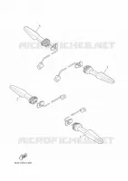 CLIGNOTANT pour Yamaha TRACER 7 A2 35KW de 2022