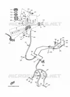 MAITRE CYLINDRE DE FREIN AVANT pour Yamaha MT-09 de 2022