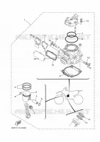 KIT PISTON pour Yamaha YZ 250 de 2022