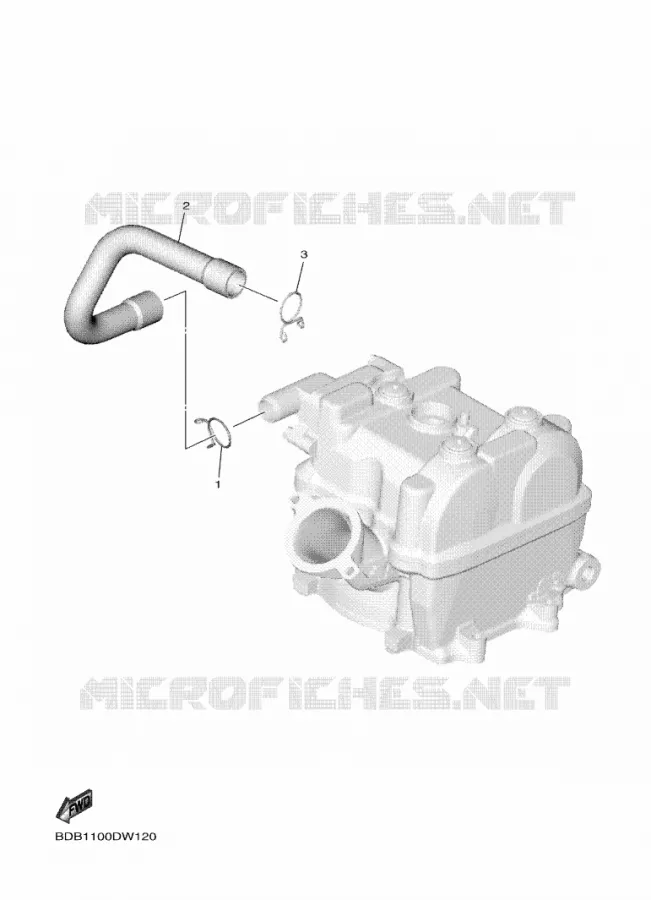 SYSTÈME D'ADMISSION D'AIR AIS Yamaha MOTO 450 2022 WRF  WR450F