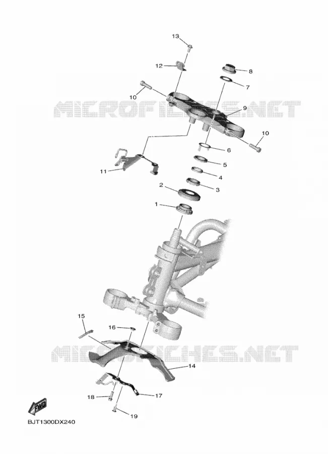 DIRECTION Yamaha MOTO 700 2022 R7  YZF690-U