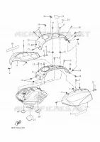 RESERVOIR A ESSENCE 2 pour Yamaha XSR 700 de 2022