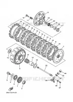 EMBRAYAGE pour Yamaha YZ 250 X de 2022