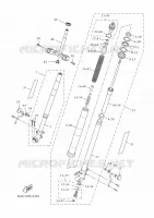 FOURCHE pour Yamaha TENERE 700 WORLD RAID de 2022