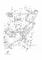 CADRE pour Yamaha XSR 700 XTribute de 2022