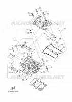 CULASSE pour Yamaha XSR 700 XTribute de 2022