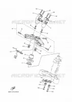 DIRECTION pour Yamaha XSR 700 XTribute de 2022