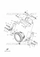 PHARE pour Yamaha XSR 700 XTribute de 2022