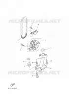 POMPE A HUILE pour Yamaha XSR 700 XTribute de 2022