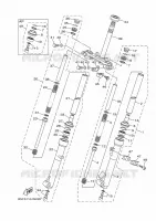 FOURCHE pour Yamaha TTR 110 E de 2022