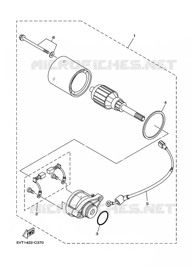 DEMARREUR Yamaha MOTO 110 2022 TTR  TT-R110E