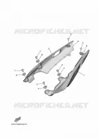 COUVERCLE LATERAL pour Yamaha MT-09 A2 35KW de 2022