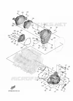 CARTER   MOTEUR 1 pour Yamaha MT-09 A2 35KW de 2022